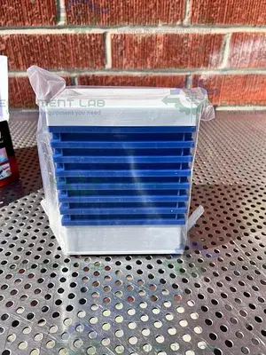 NEW AXYGEN EV-200-NTR NESTED TIP RACK NON-FILTERED NON-STERILE 96-WELL TIP, 200 ΜL