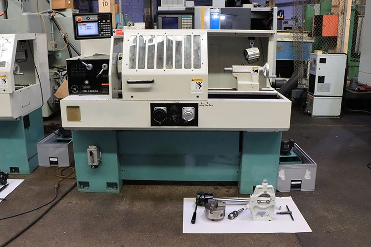 Used 2014 Southwest Ind. TRL 1440 ELX, 5C Collet, 3-Jaw, Steady, 5HP CNC Lathes New Jersey US | Machinery Values #1402439