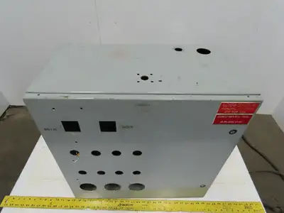 Hoffman CSD242412 Wall Mount Electrical Enclosure W/Back Plate JIC 24X24"X12"