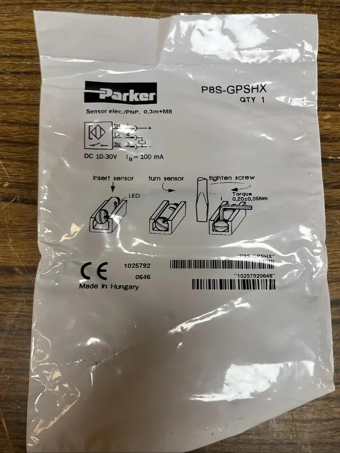 New | in-Stock PARKER P8S-GPSHX Industrial Controls Ohio US | Surplus Asset Holdings #1445192