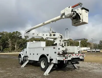 Used 2018 ALTEC AA55 MH Bucket (boom) trucks Florida US | Truck and Van Outlet #1509178