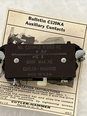 NEW CULTER HAMMER C320KA2