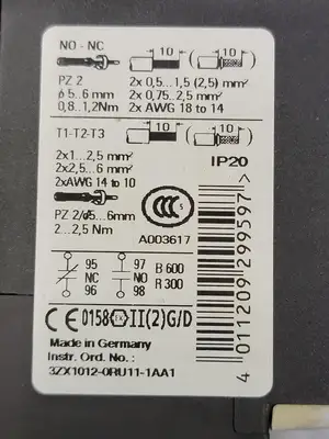 USED SIEMENS 3RU1126-4AB0