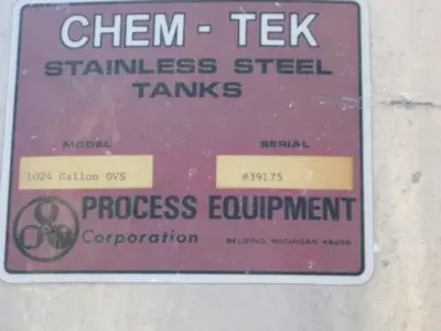 USED CHEM-TEK OVS