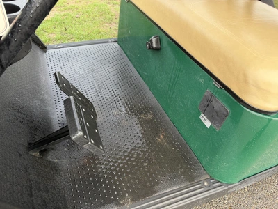 (1) 2019 E-Z-Go EFI golf cart with a Kawasaki gas engine, model 657061G01, includes canopy, fold-dow...