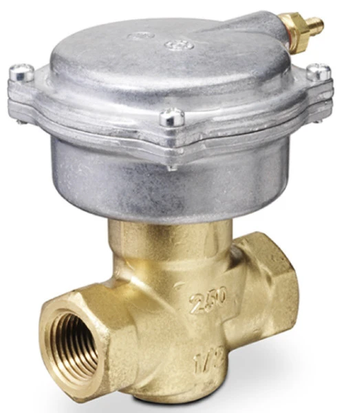 Siemens 256-02010 2-Way 1/2" Terminal Unit Valve, Cv 4.0, Normally Closed, F x F [New]
