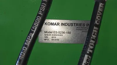 2018 KOMAR INDUSTRIES INC ES-5236-150 Shredders | Alan Ross Machinery (11)
