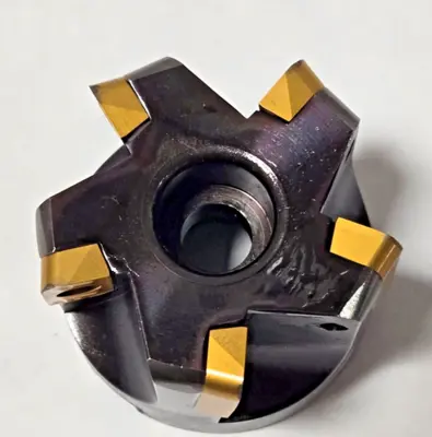 Teledyne Face Mill FSN-2PN-0 Tool Holder 2" Indexable Milling Cutter Carbide