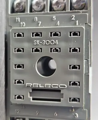 Releco SK-3004 relay socket base. Loc4C28