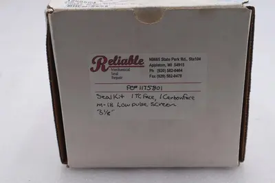 Reliable Mechanical Seal Kit 1 TC FACE 1 CARBON FACE M-18 LOW PULSE SCREEN H1797