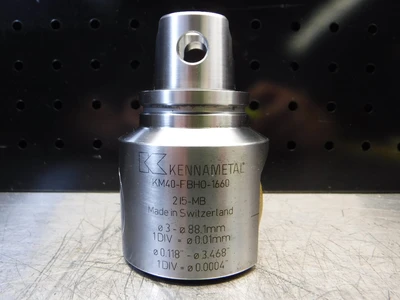Kennametal KM40 boring Bar Head 0.188" - 3.468" Range KM40-FBHO-1660 (LOC1567)
