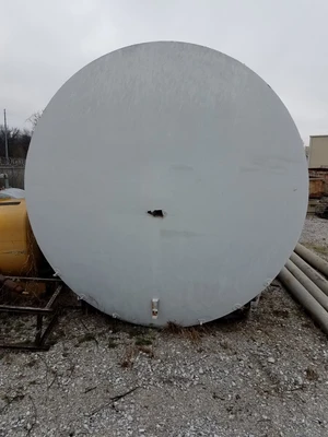 5,585 Gallon Stainless Steel Horizontal Syrup Tank