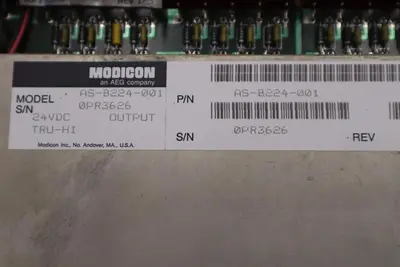 NEW IN BOX MODICON SCHNEIDER ELECTRIC AS-B224-001 TRU-HI OUTPUT STOCK G350
