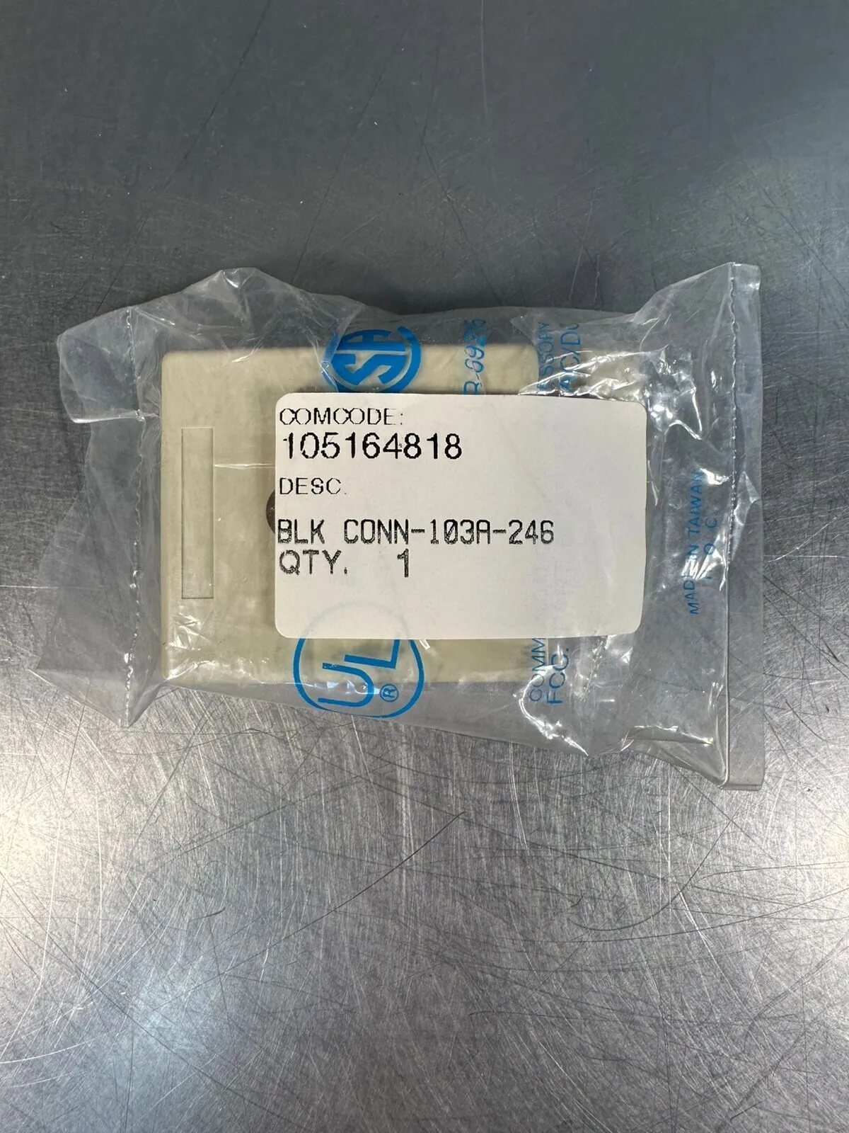 At&t Ivory Connector Block 105164818 BLK-CONN-103A-246 NEW (4D – 41)