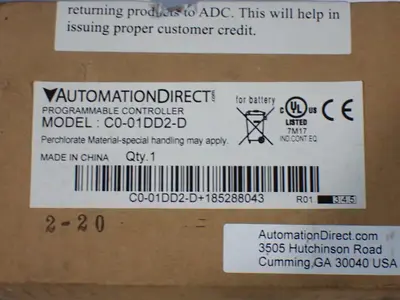 NEW AUTOMATION DIRECTO C001DD2D+