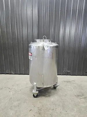 Used 135 Gallon Tank (Vessel), 316 Stainless Steel
