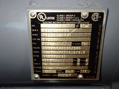USED BALDOR EM7044T
