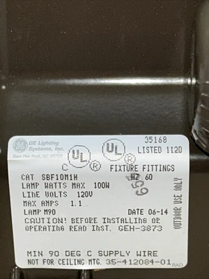 NEW GE SBF10M1H