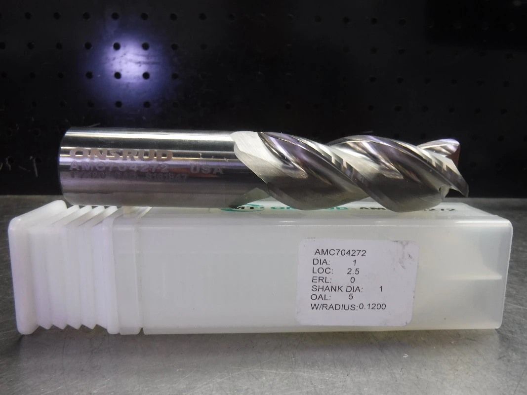 LMT Onsrud 1" Solid Carbide Endmill 3 Flute AMC704272 (LOC1474)