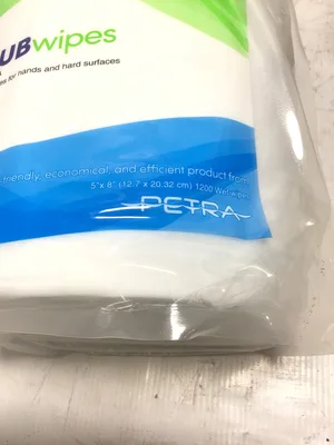 Petra 5″ x 8″ Club Wipes 1200 Wipes Per Roll (4 Rolls/Box)