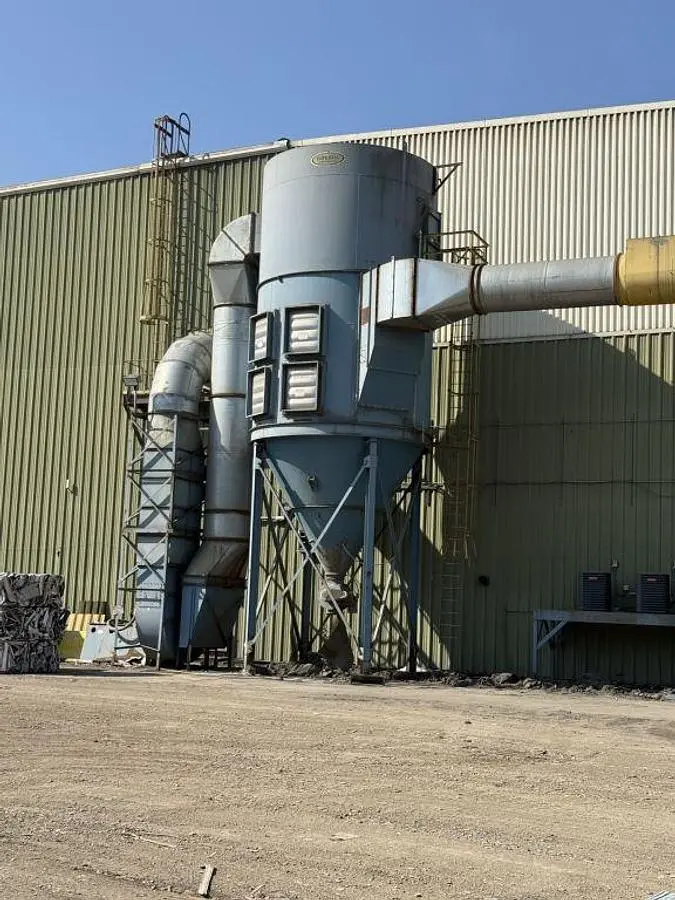 USED 2011 IMPERIAL SYSTEMS BRF 15-572-10 REVERSE CLEANING DUST COLLECTOR