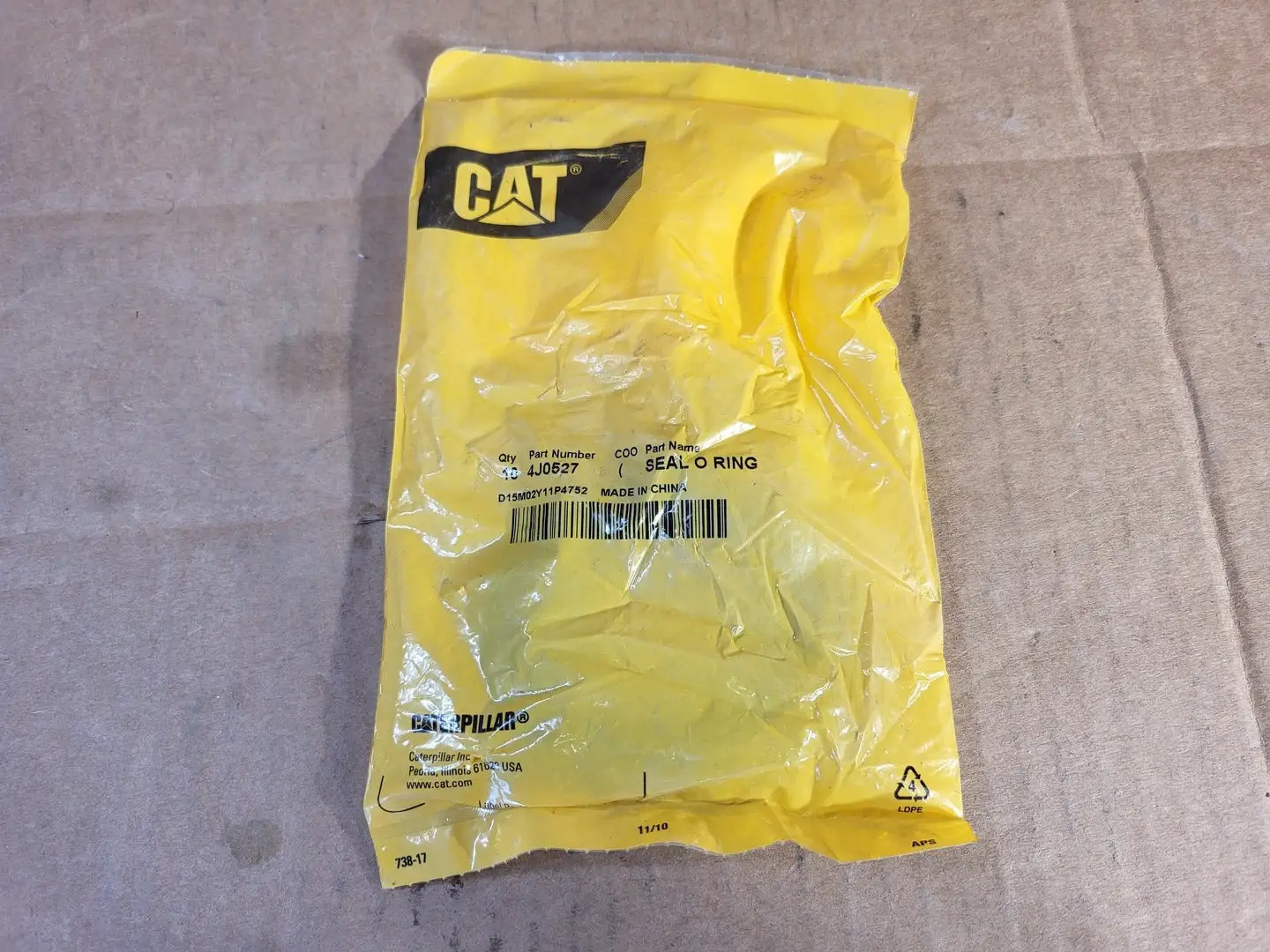NEW CATERPILLAR 4J0527