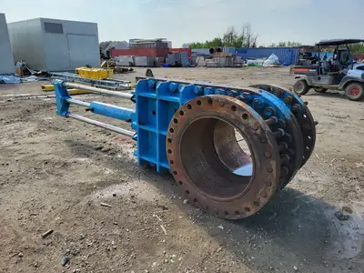30" Class 300, Knife Gate Valve AR400