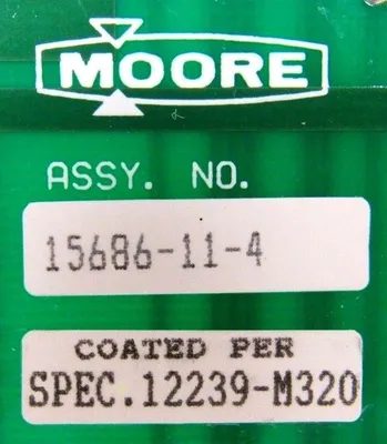NEW MOORE 15686-11-4 INTERFACE CARD 15686114 12239-M320