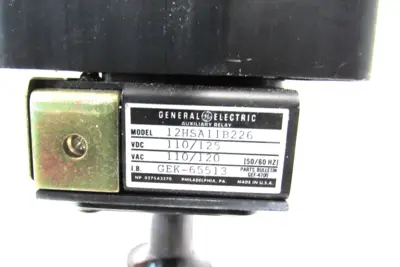 NEW GENERAL ELECTRIC 12HSA11B226 AUXILIARY RELAY