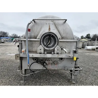 Used Lyco 58" dia. Stainless Steel Rotary Drum Steam Blancher
