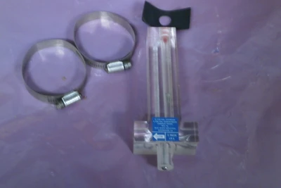 NEW BLUE WHITE FLOW METER SIZE: 1 1/2" TYPE I.PS.