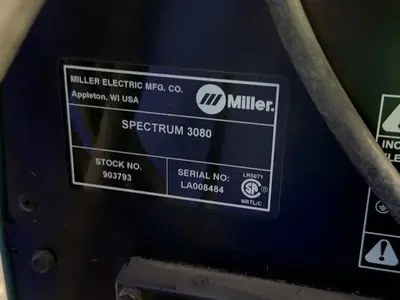 USED MILLER SPECTRUM 3080