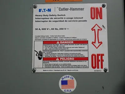 Eaton 30 A Heavy Duty Switch
