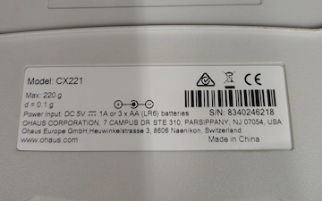 Used OHAUS _UNKNOWN_ Balances California US | Biotech Equipment Sales #1539526