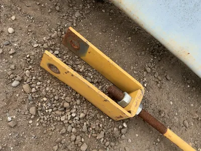 Gorbel 250 lb Capacity Jib, has 82-1/2” tall post that it mounts to, 116” long jib