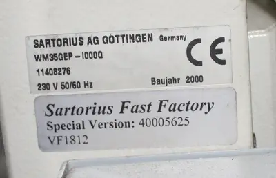 USED SARTORIUS QC150FEG-S