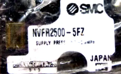 NEW SMC NVFR2500-5FZ SOLENOID VALVE NVFR25005FZ