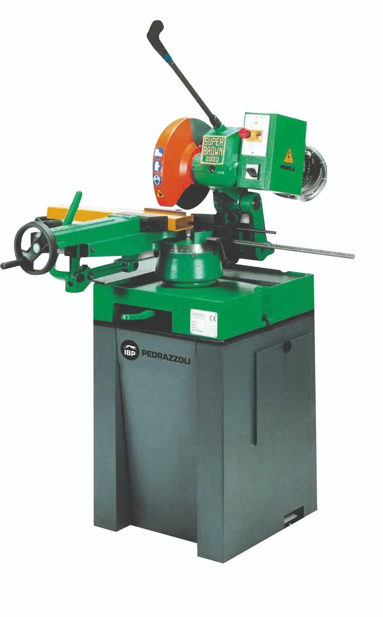 NEW PEDRAZZOLI Super Brown 2000 MRM Manual Feed Circular Saw - 480V