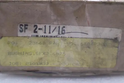 TB Woods SG BUSHING  SF 2-11/16 STOCK #B-1081