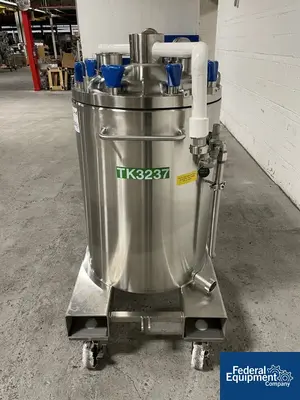 USED Precision 125 Liter Integrated Biosystems Cryovessel, 316L S/S, 50/65#