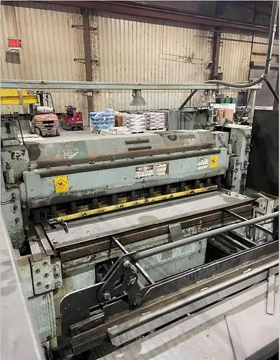 Used 1979 WYSONG 650 Power Squaring Shears (Inch) US | VX Machinery #453484