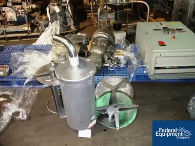USED Patterson-Kelley 50 CU FT P-K TWIN SHELL BLENDER, 304 S/S, 5 HP