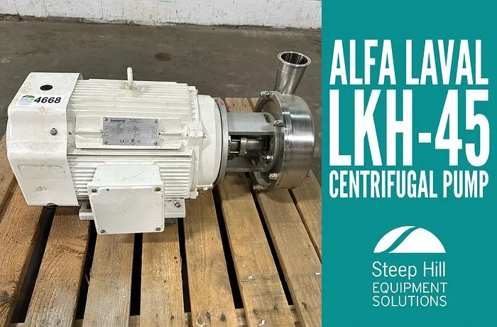 Used 2016 ALFA LAVAL LKH-45 Centrifugal Pumps | Steep Hill Equipment Solutions #772069