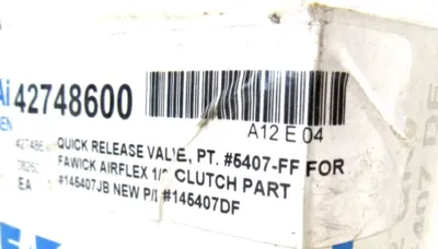 NEW EATON 145407-DF QUICK RELEASE VALVE 145407DF