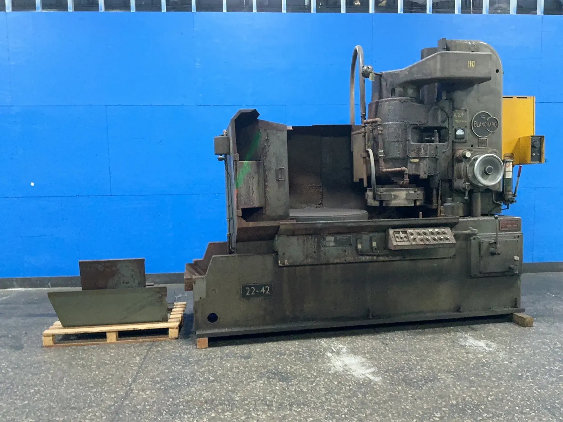 Used BLANCHARD 2242 Rotary Surface Grinders Ohio US | HGR 24 #1333801