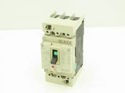 Mitsubishi NF50-SVFU320 Earth Leakage Circuit Breaker 3-Pole 20A 240VAC