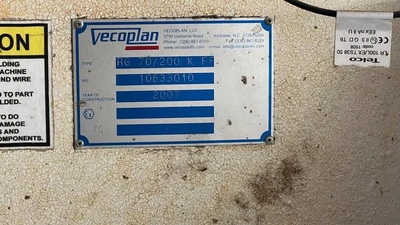 Vecoplan RG70/200 K FF Single Shaft Shredder