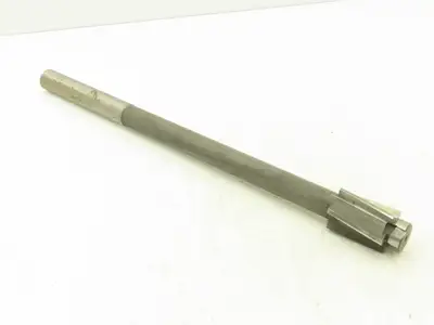 Lathe Pilot Counterbore Straight Shank 1-1/2" & 1-1/16"  5 Flute 18" OAL