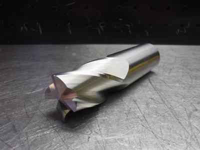 CTMI 1" Carbide Endmill 4 Flute 1 x 1 x 1-1/2 x 4 .045 Crnr Rad (LOC2875A)