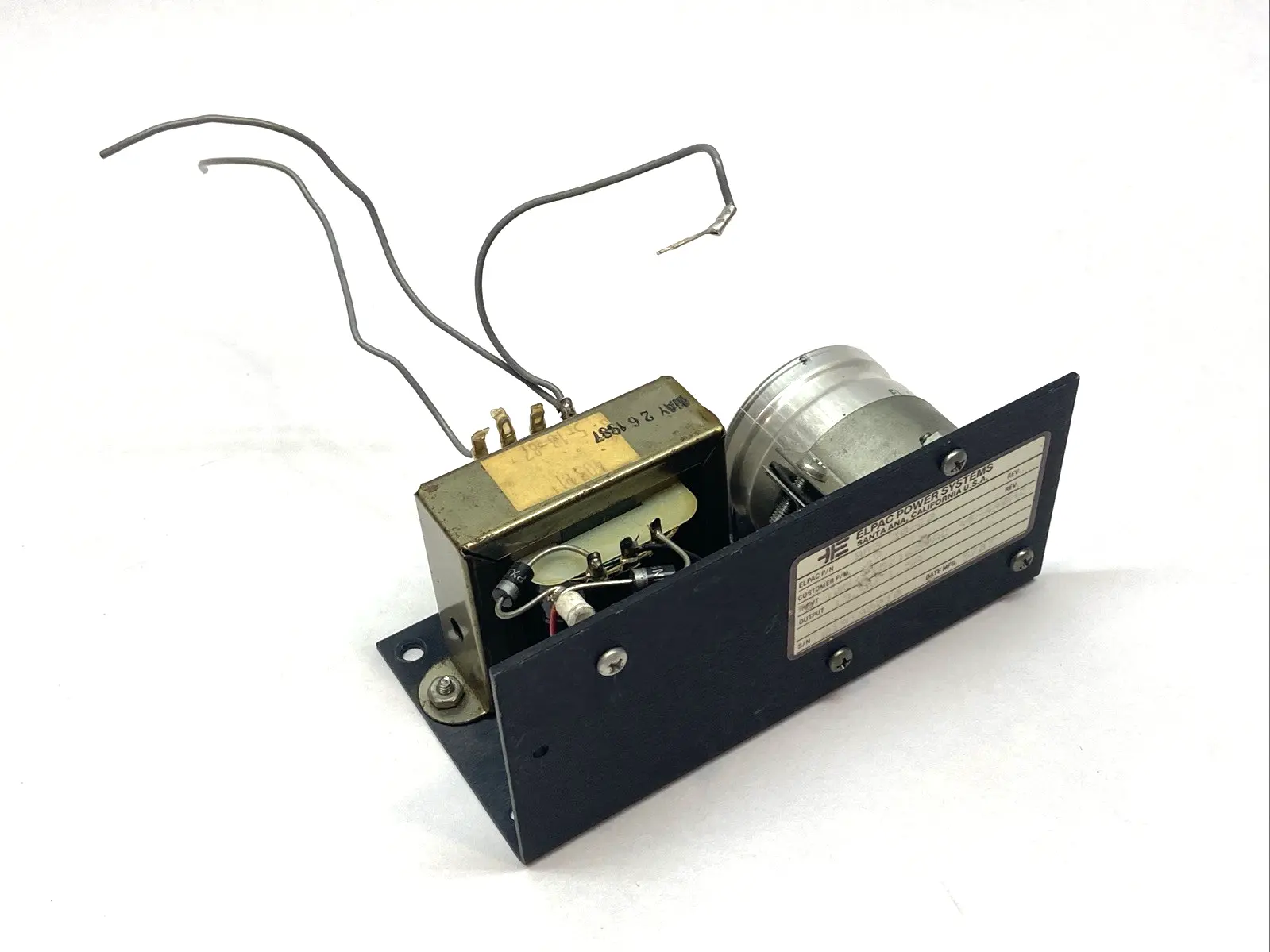 USED ELPAC POWER SYSTEMS POWER SUPPLY 105/115/125VAC 47-440HZ